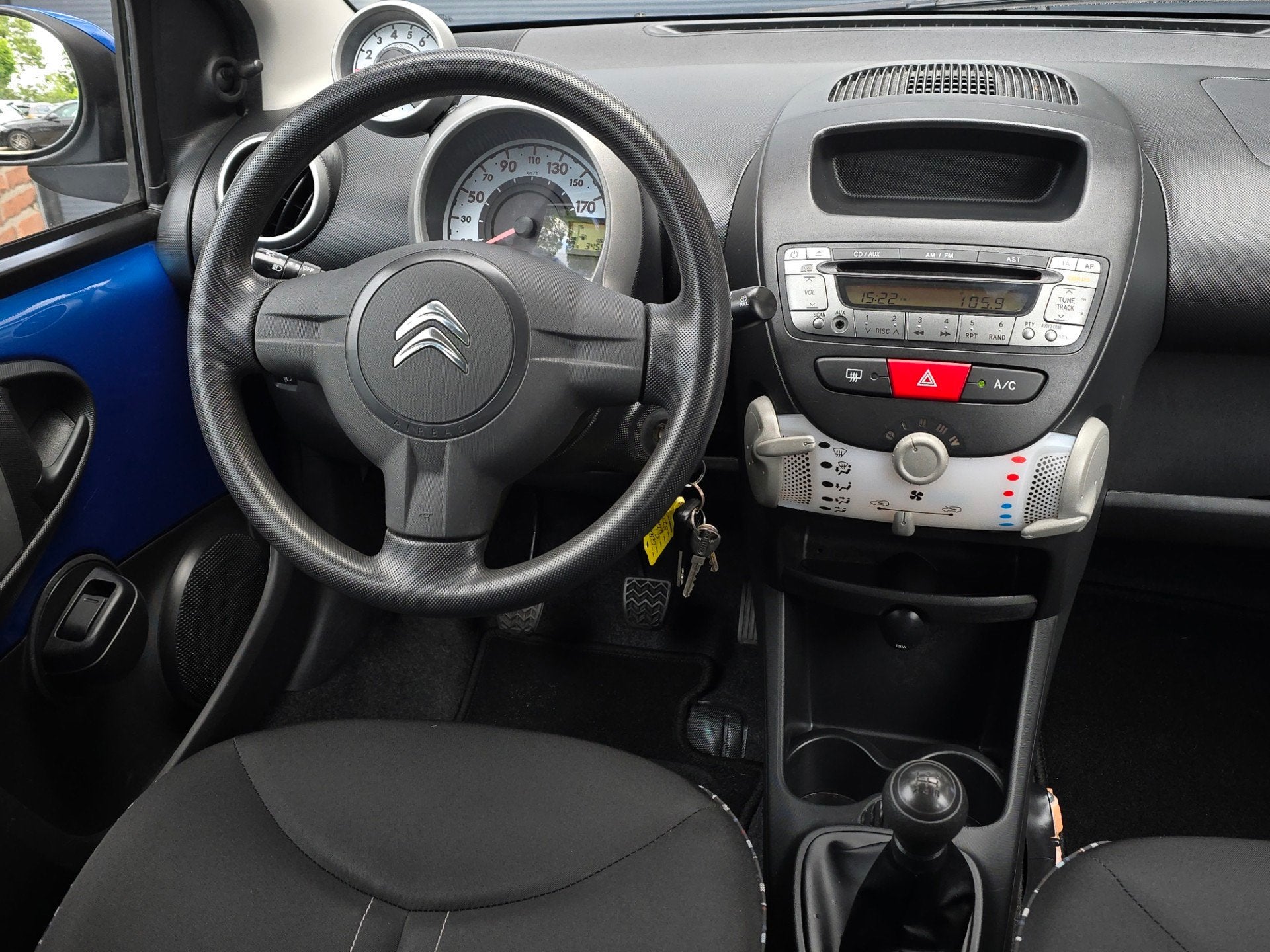 Citroen C1 1.0 Attraction Comfort Plus Airco |Lage Km|Aygo, Voorwielaandrijving, Euro 5, Gebruikt, Elektrische ramen