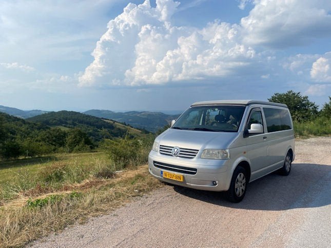 VW T5 Campervan 2007, Hefdak, Buscamper of Camperbus, Volkswagen, Tot en met 2