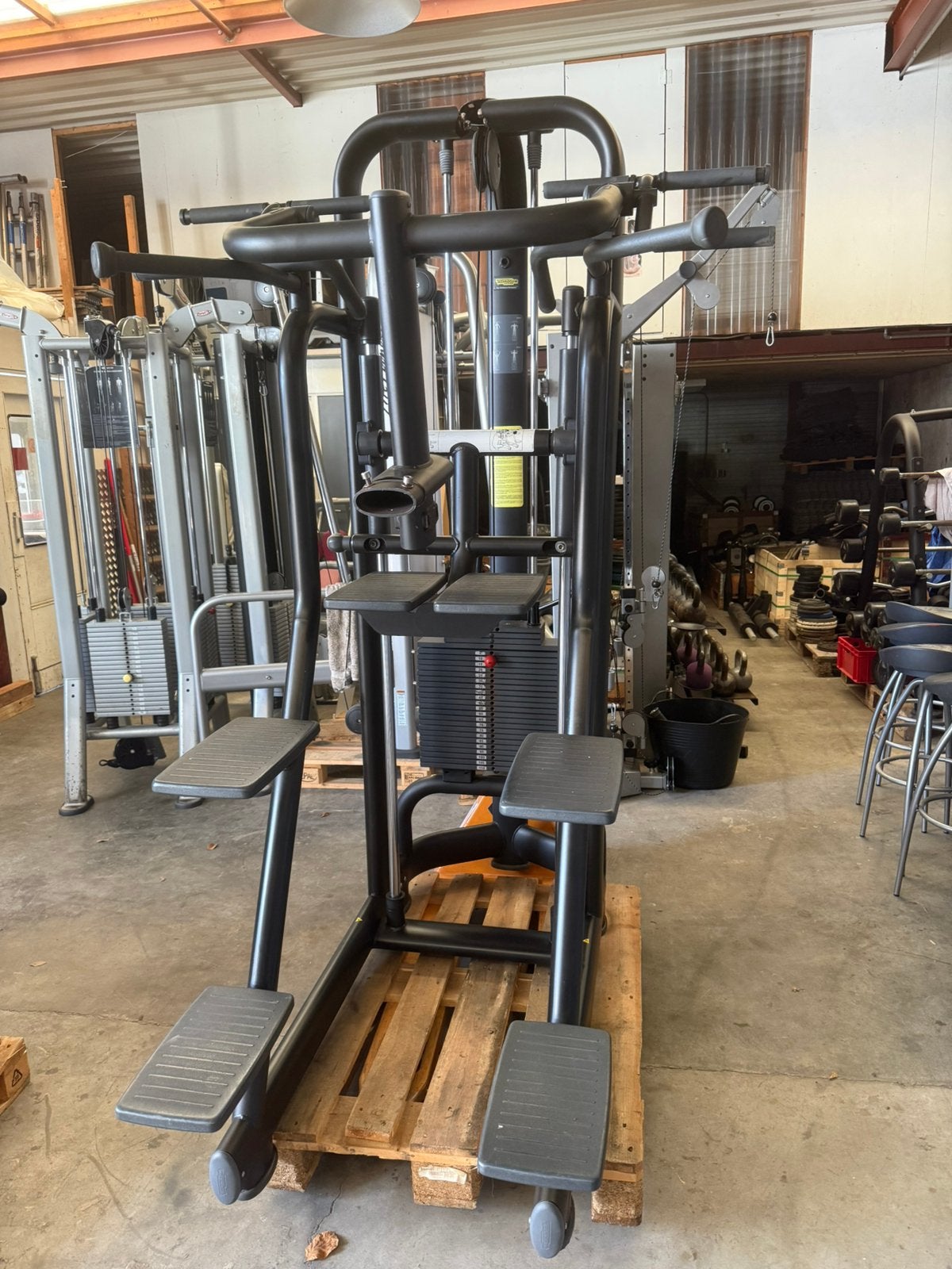 Technogym easy chin dip black, Ophalen, Zo goed als nieuw, Overige typen