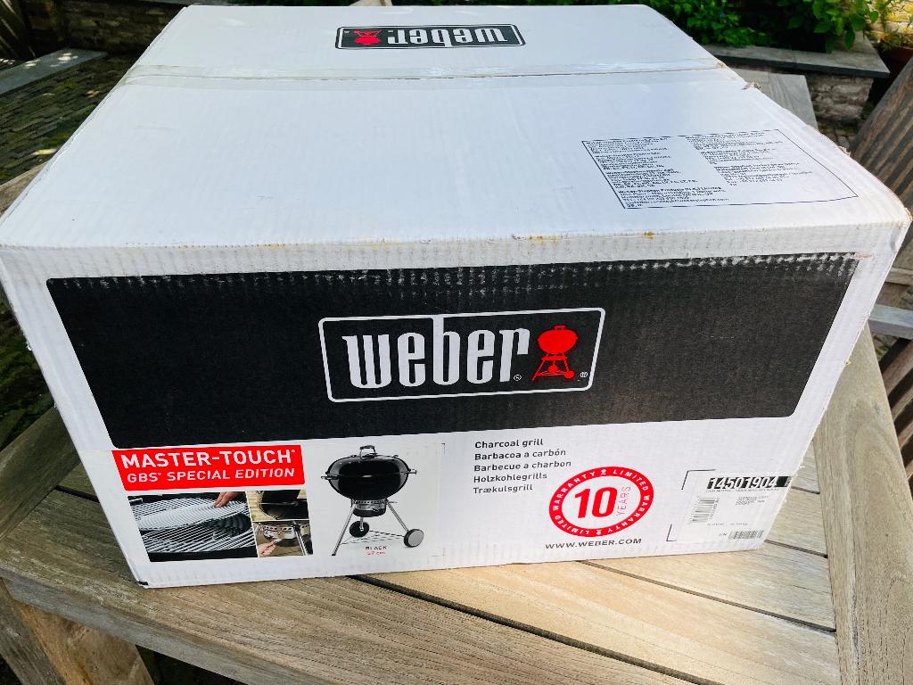BBQ WEBER Master-Touch GBS Special Edition - NIEUW IN DOOS, Ophalen of Verzenden, Nieuw