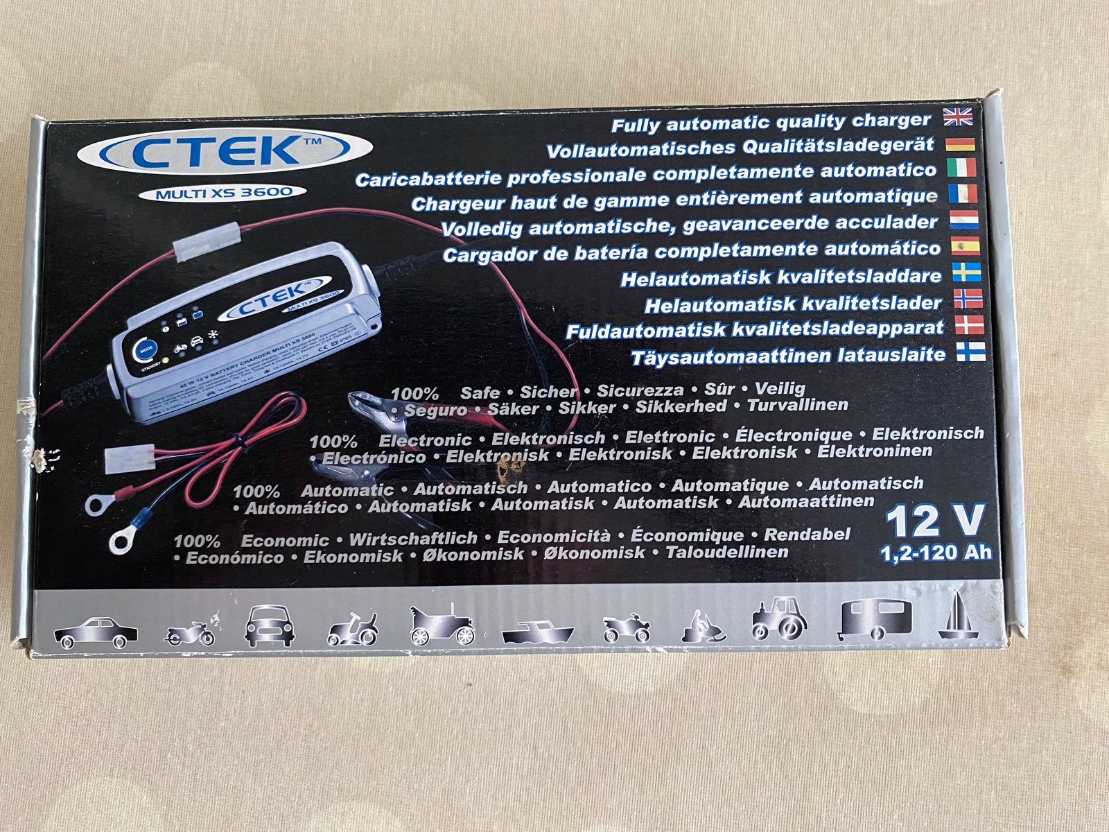 CTEK MULTI XS 3600 Acculader 12V, Ophalen, Gebruikt, Universele onderdelen