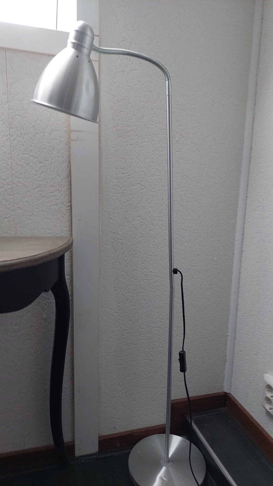 vloerlamp, Ophalen