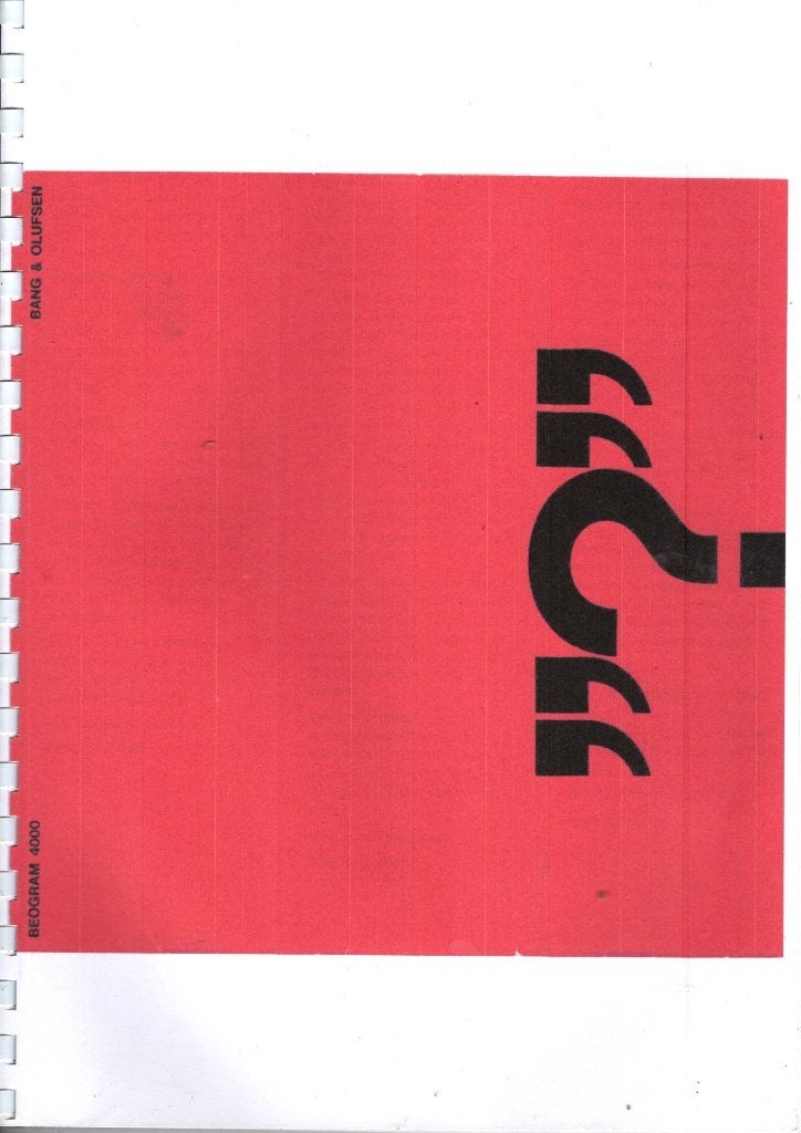 gebruiksaanwijzing BEOGRAM 4002, Verzenden, Nieuw