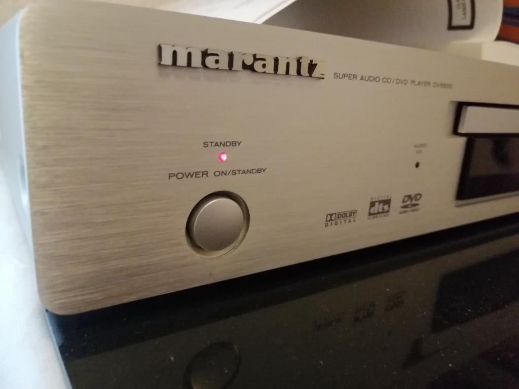 MARANTZ DV6500 SACD cd dvd speler dv 6500 rc6600dv, Ophalen of Verzenden, Gebruikt, Marantz, Draagbaar