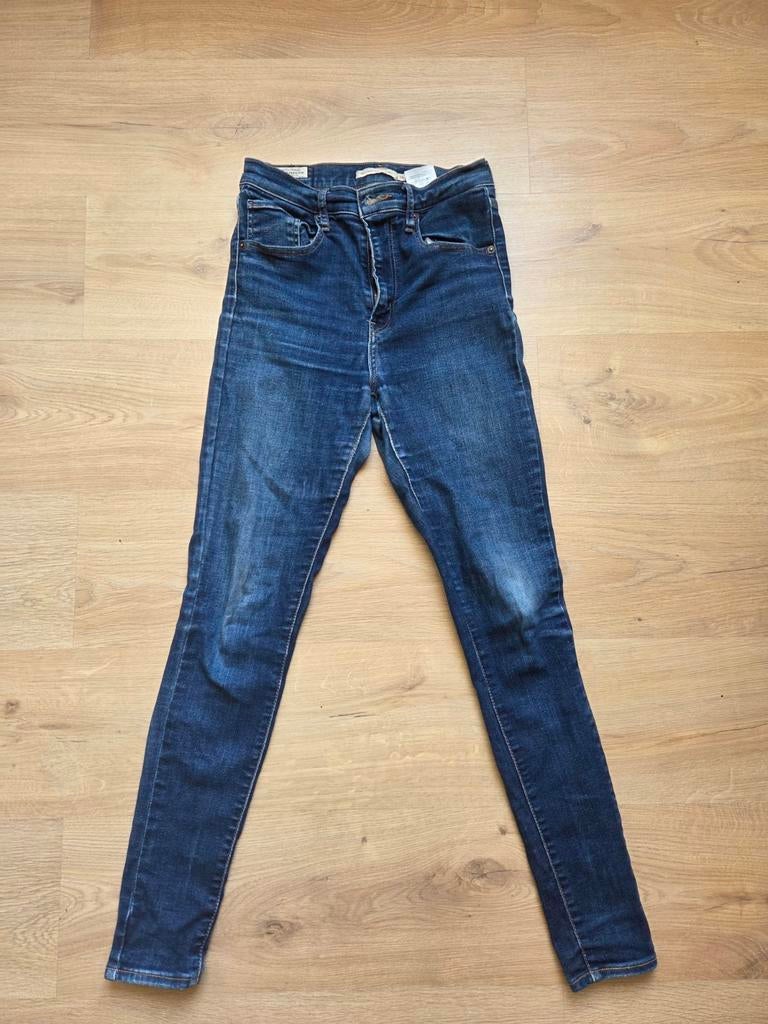 Levi's Skinny Jeans - W28/W29 (confectie 36), Blauw, Ophalen of Verzenden, W28 - W29 (confectie 36), Gedragen