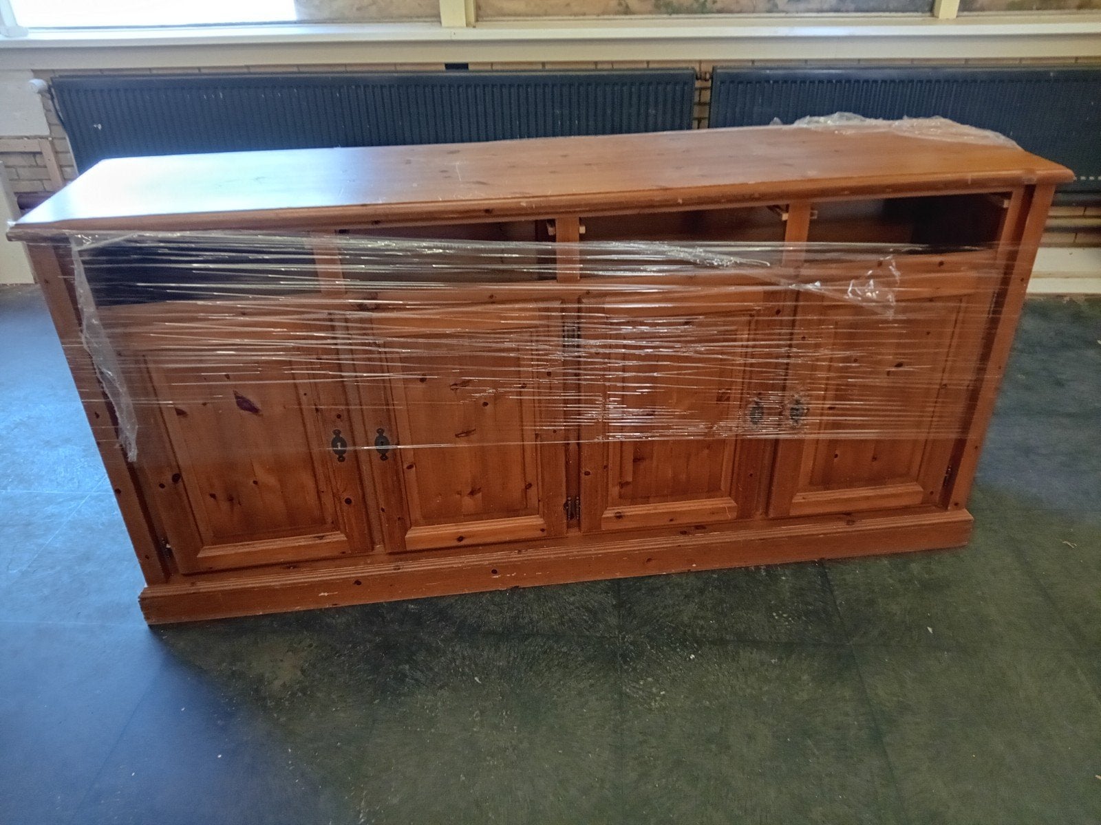Grenen dressoir, Ophalen, Gebruikt, 25 tot 50 cm