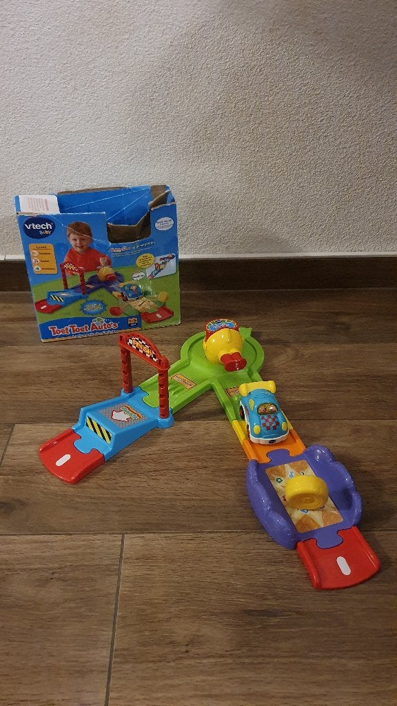 Toet Toet Auto's Lanceerbaan Deluxe, Ophalen of Verzenden, Zo goed als nieuw, 2 tot 4 jaar