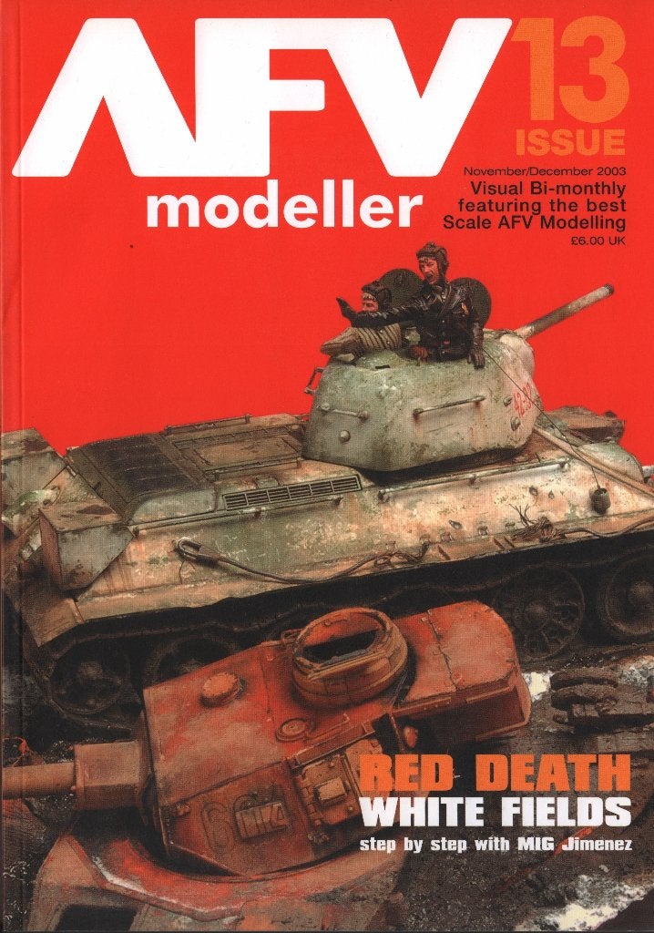 AFV Modeller magazine No 13, Overige merken, Auto, 1:32 tot 1:50, Nieuw