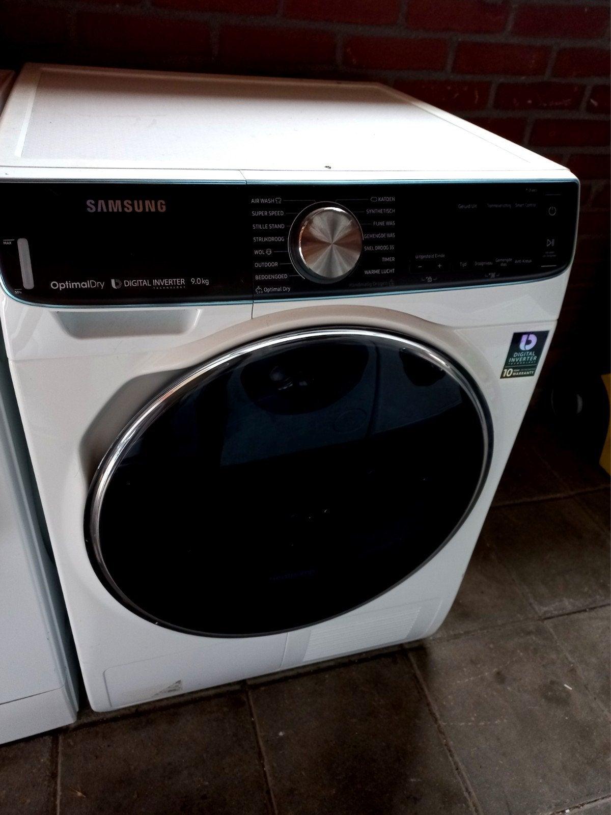 Jonge 9 kilo Samsung warmtepompdroger, Witgoed en Apparatuur, Wasdrogers, Ophalen, Minder dan 85 cm, Overige typen, 8 tot 10 kg
