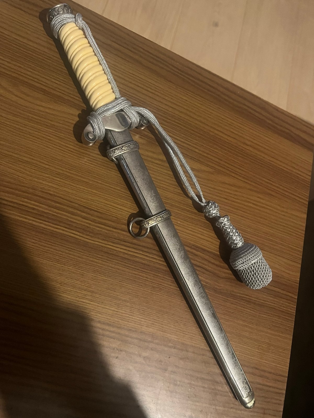 Heerendolch eickhorn met hanger en portepee, Verzamelen, Ophalen of Verzenden, Landmacht, Duitsland, Mes of Dolk