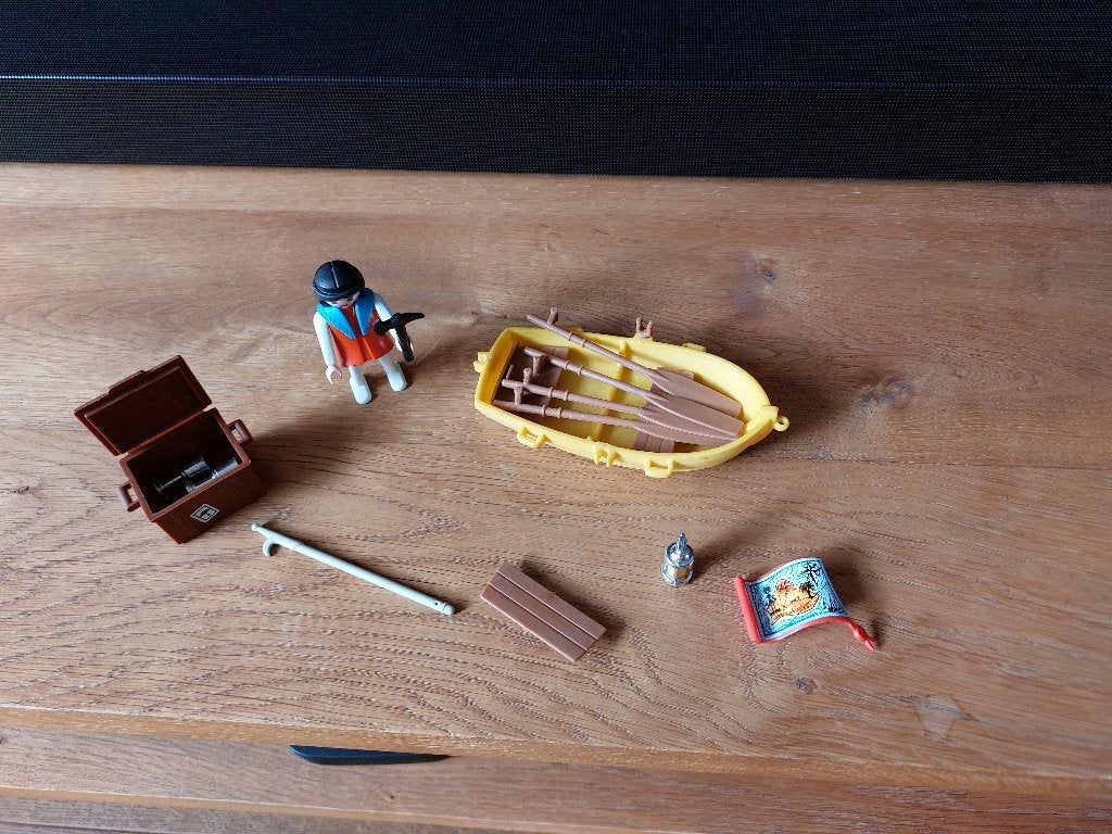 Playmobil vintage 3570 onderdelen, Gebruikt, Losse onderdelen, Ophalen of Verzenden, Boot/Schip
