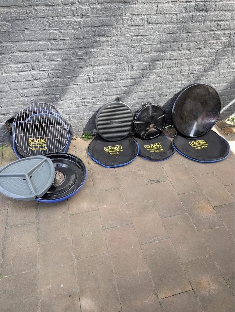 Cadac Skottelbraai met diverse accessoires, 47 cm, Ophalen