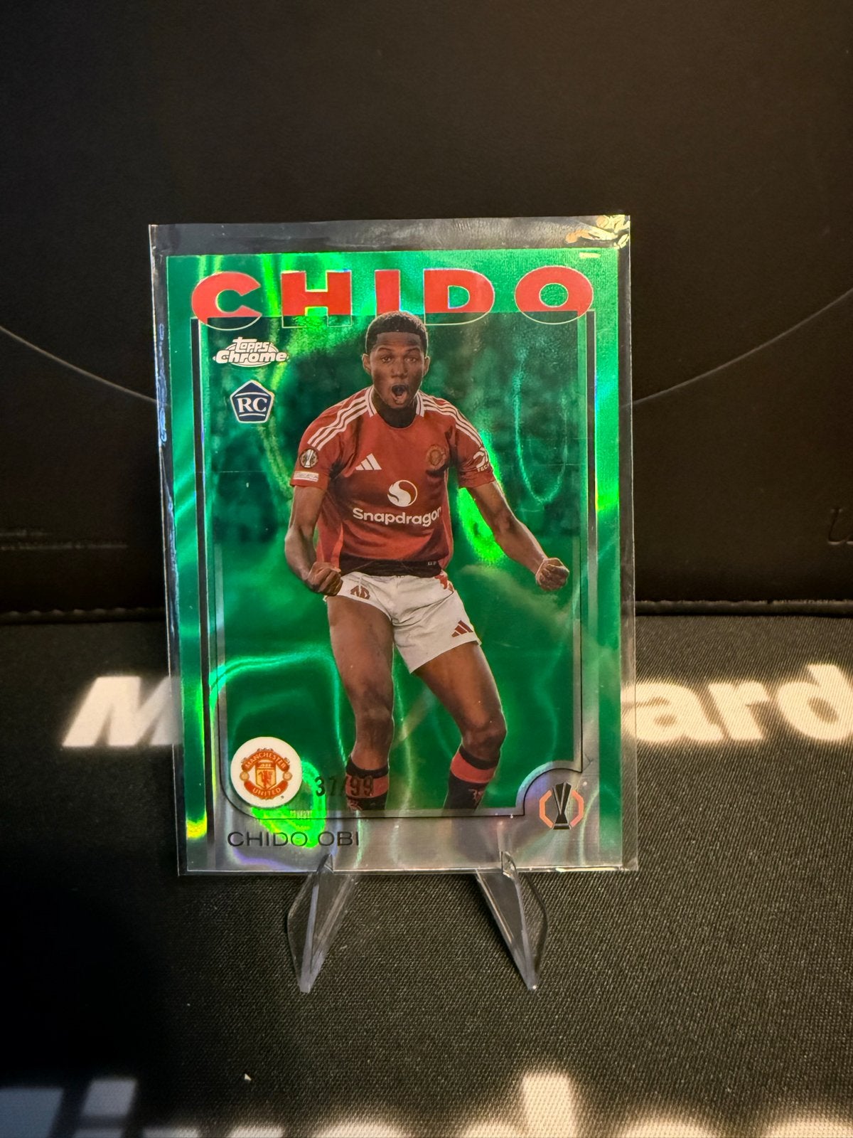 Chido Obi Topps Chrome /99, Verzamelen, Sportartikelen en Voetbal, Ophalen of Verzenden, Zo goed als nieuw, Buitenlandse clubs