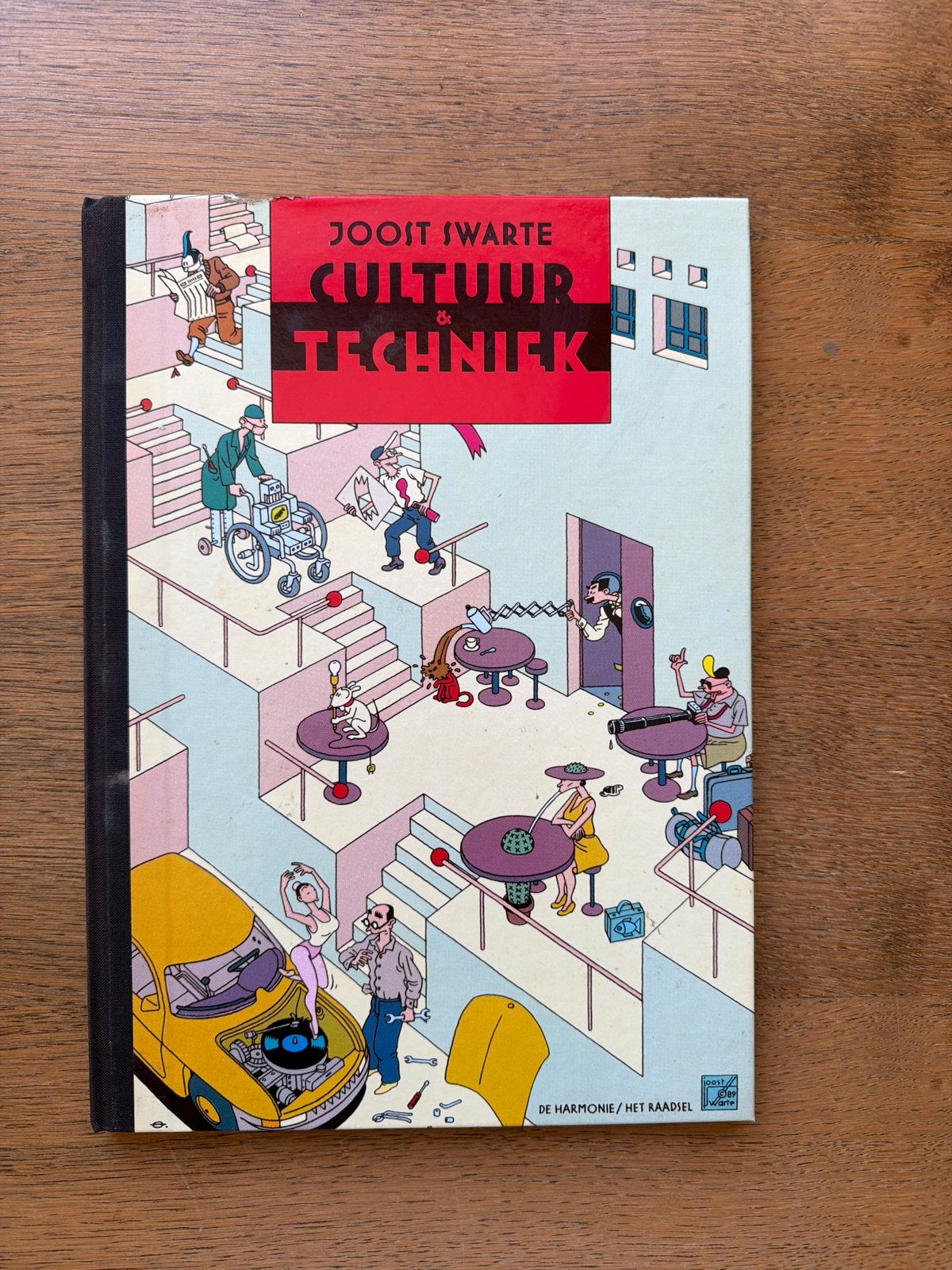 Joost Swarte - Cultuur & Techniek (1985) - Zo goed als nieuw, Eén stripboek, Ophalen of Verzenden, Zo goed als nieuw