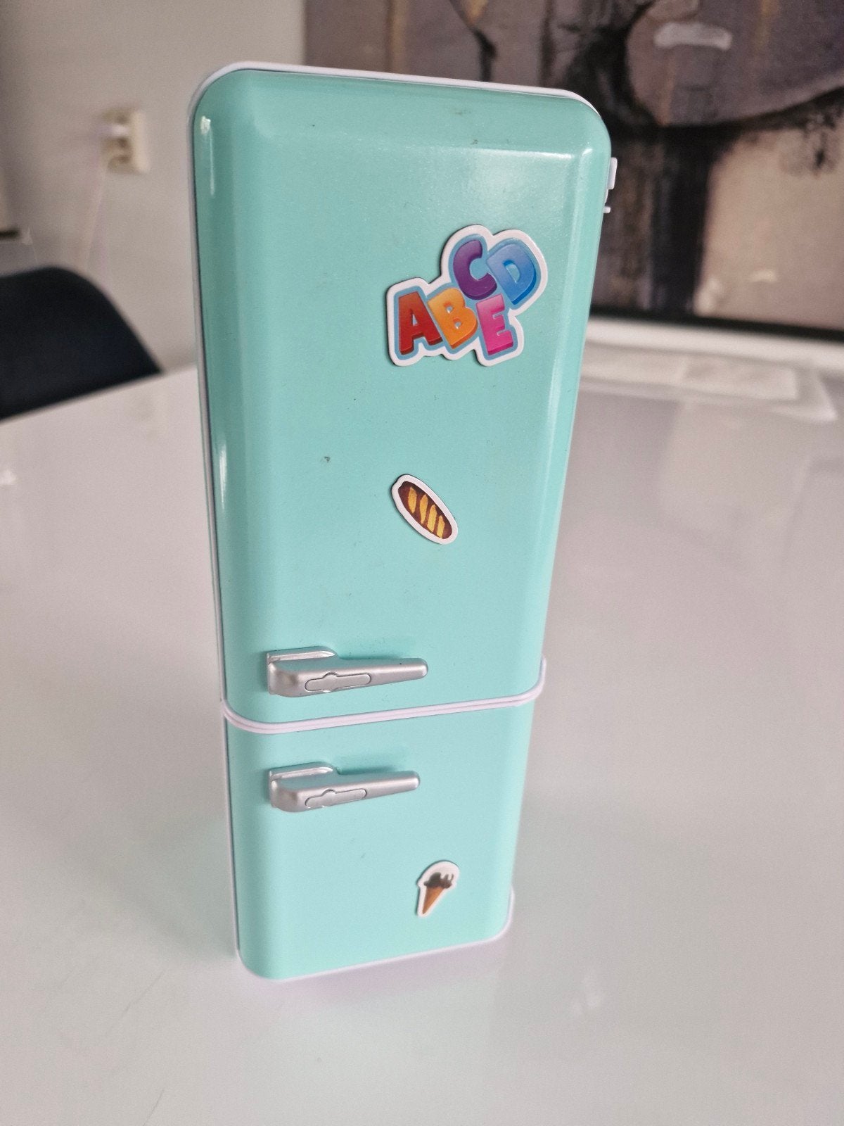 Leuke speelgoed koelkast met accessoires, Ophalen of Verzenden, Zo goed als nieuw, Jongen of Meisje