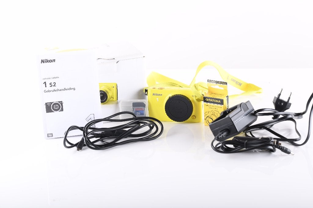 Nikon 1 S2 Geel, Ophalen of Verzenden