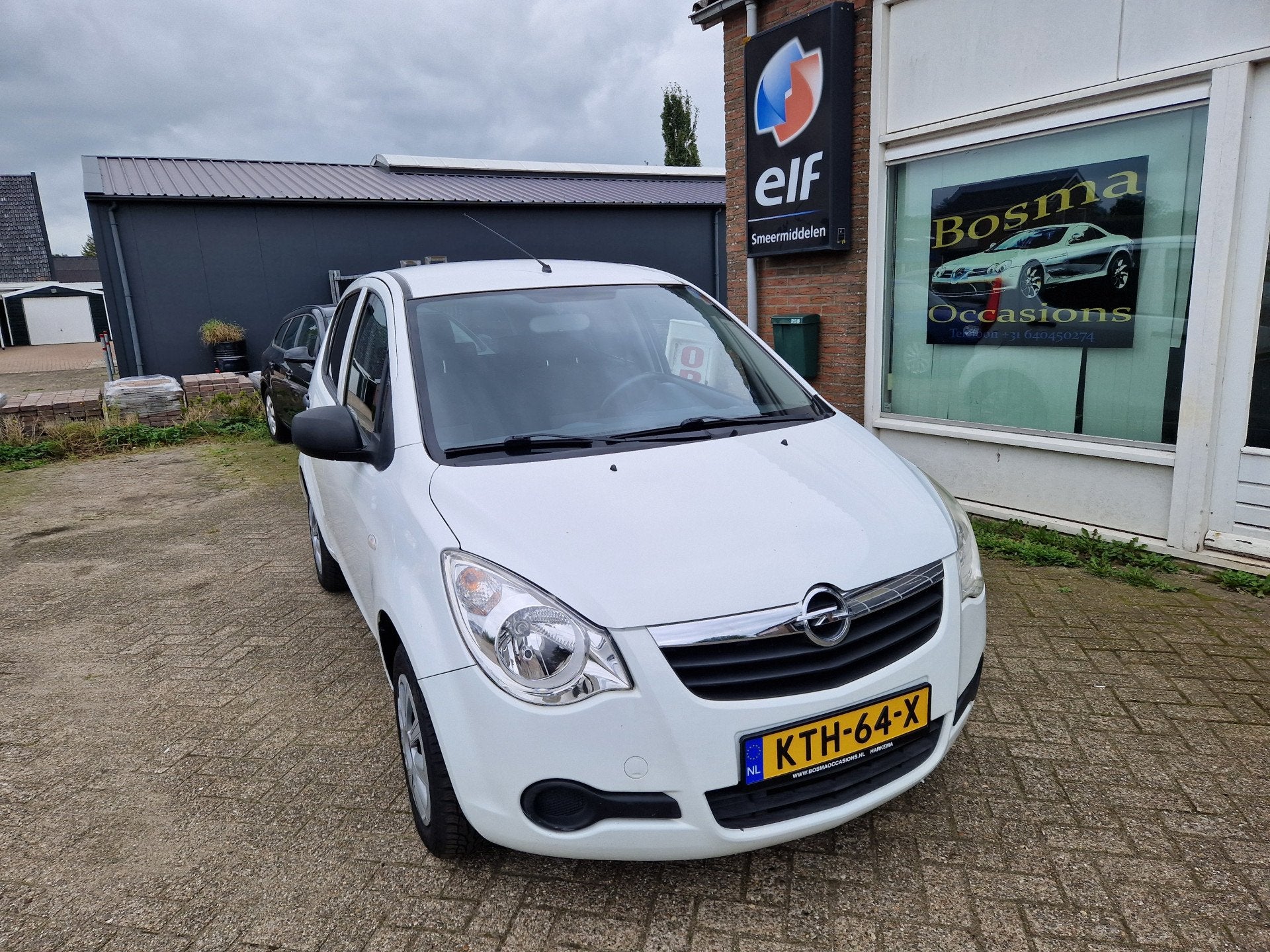 Opel Agila 1.0i ''Edition'' Hoge instap - Stuurbekrachtiging, Auto's, Voorwielaandrijving, Stof, Gebruikt, Bedrijf