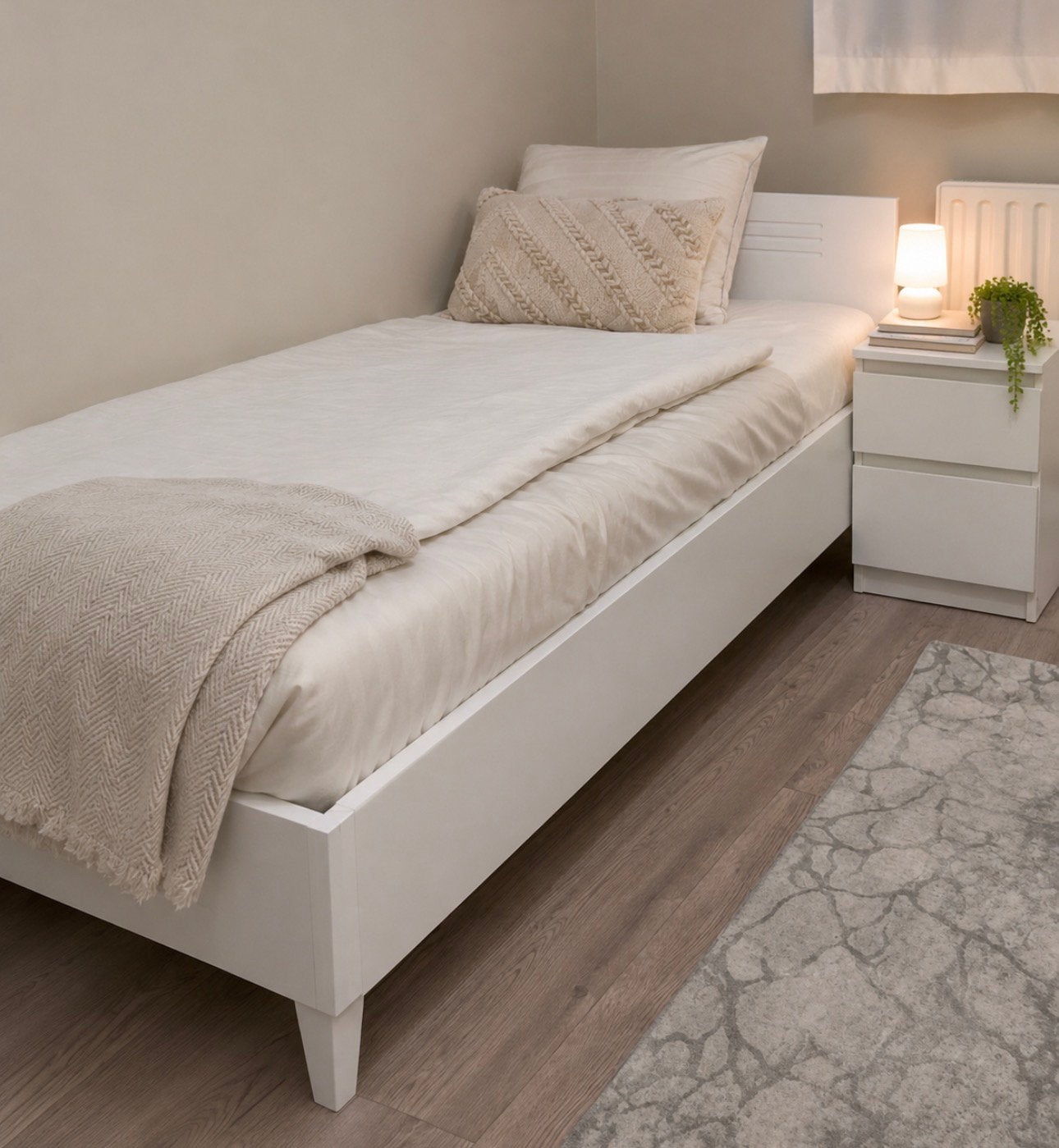 Bed - MOET NU WEG!, Ophalen, Gebruikt, 90 cm, Eenpersoons