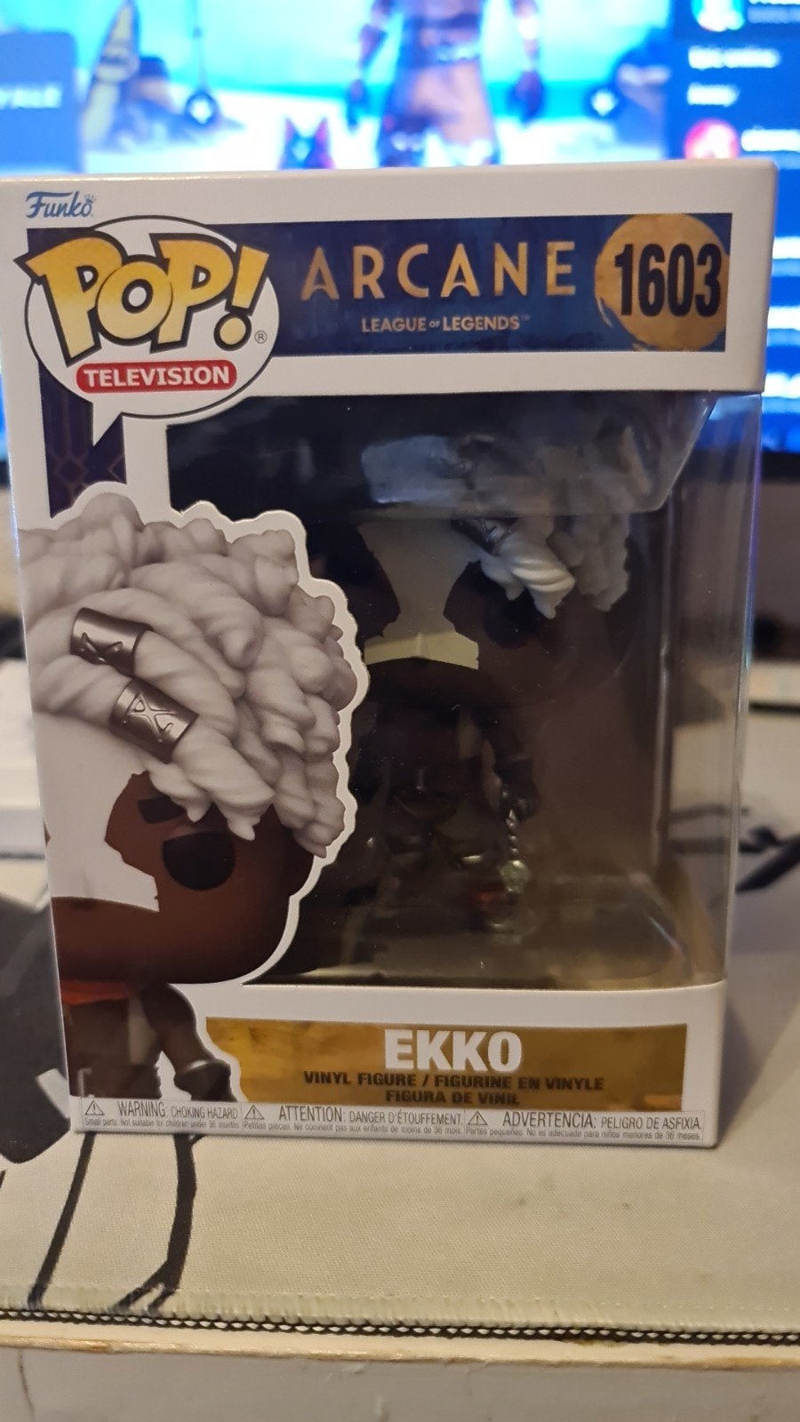 Funko Pop! Arcane League of Legends Ekko #1603, Verzamelen, Poppetjes en Figuurtjes, Ophalen, Nieuw
