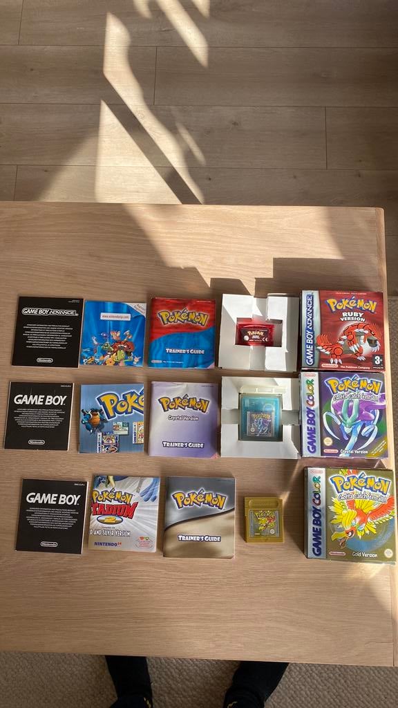 Pokémon spellen Game Boy Advance, Ophalen, Zo goed als nieuw, Overige typen