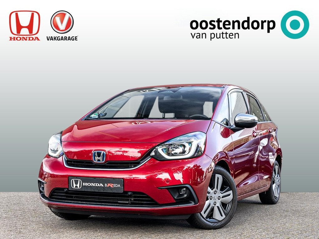 Honda Jazz 1.5 Full Hybrid Executive | Volledig dealeronderh, Auto's, Automaat, Euro 6, Leder en Stof, 98 pk