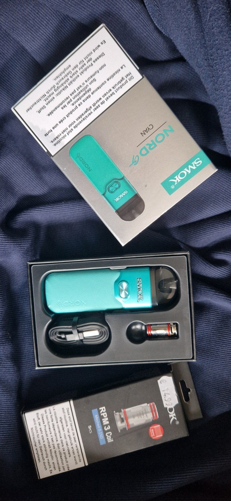 Smok vape, Ophalen, Zo goed als nieuw