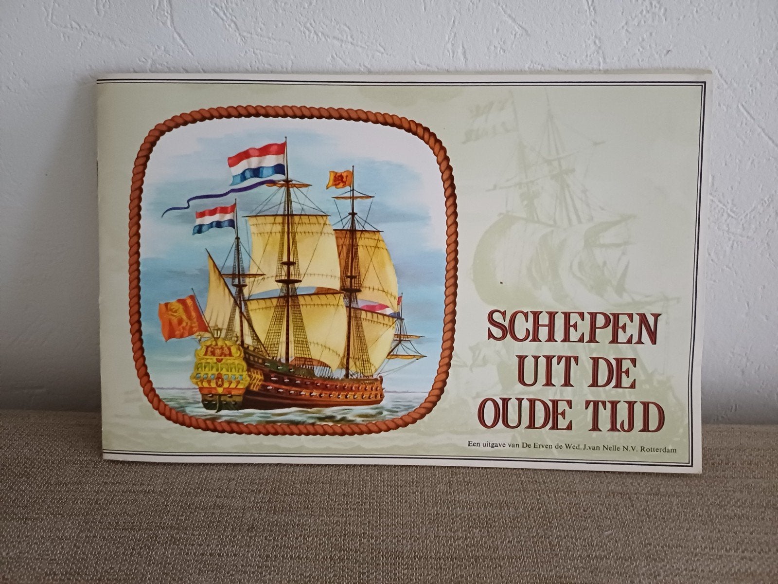 Schepen uit de Oude Tijd - Uitgave 1957, Ophalen of Verzenden, Gelezen, Overige typen