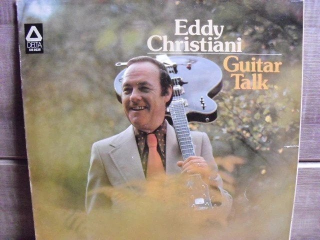 Eddy Christiani "Guitar Talk" LP, LP, Gebruikt, Ophalen of Verzenden, 12 inch