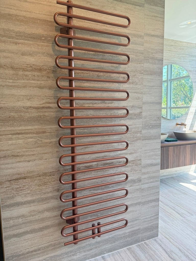 NIEUW Instamat radiator cobra koper metallic 1841x600, Ophalen, Radiator, Nieuw, Minder dan 60 cm