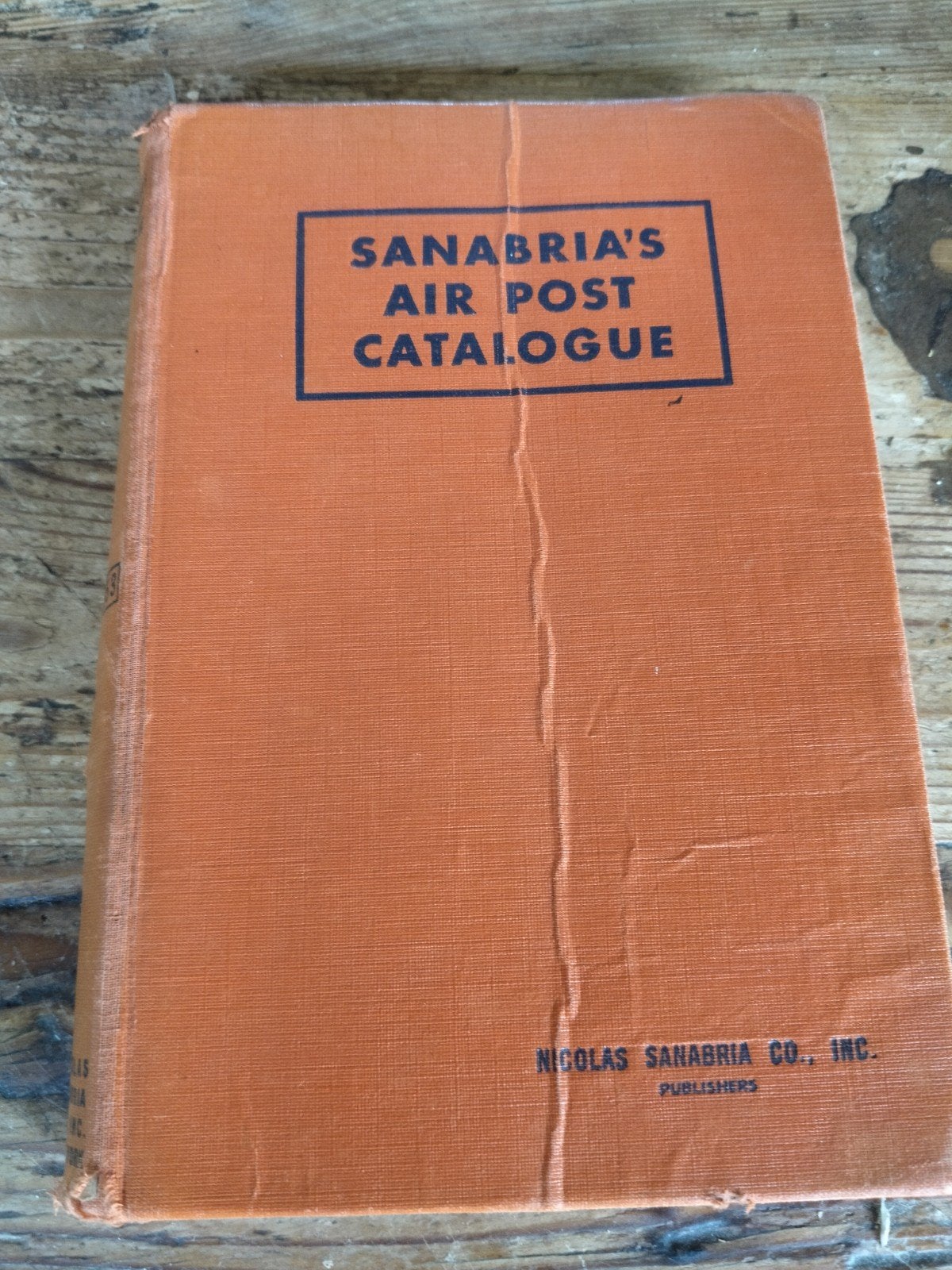 Sanabria's Air Post Catalogue 1953 Editie Postzegelcatalog, Boeken, Ophalen of Verzenden, Catalogus