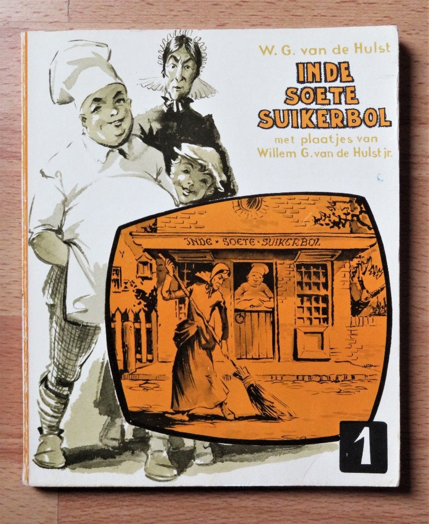 WG vd Hulst In de Soete Suikerbol 1 ( reclame uitgave Nuts ), Eén stripboek, Ophalen of Verzenden, Gelezen