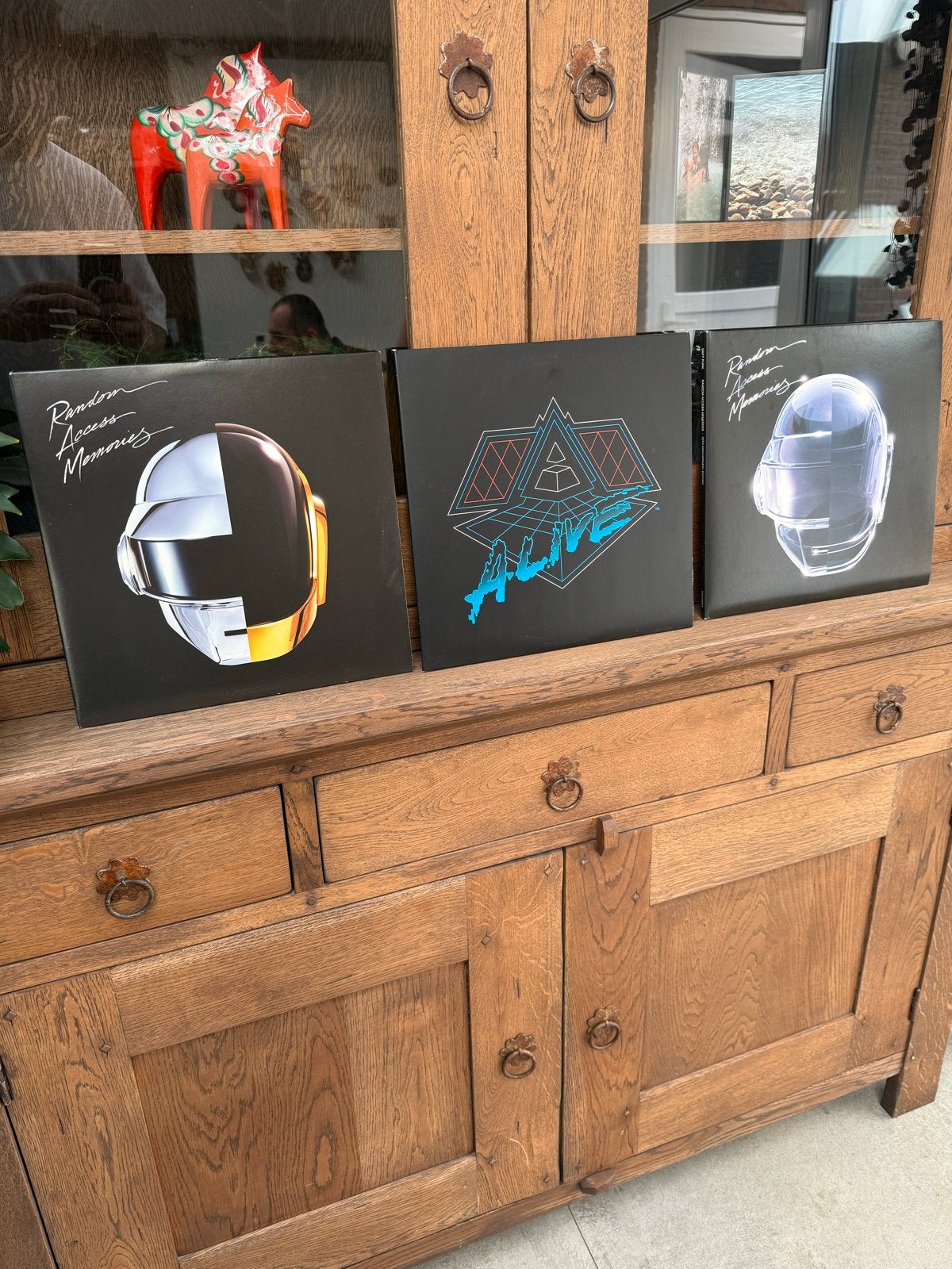 Daft Punk Vinyl Collectie: Random Access Memories & Alive, LP, Gebruikt, Ophalen of Verzenden, Dubbel-LP