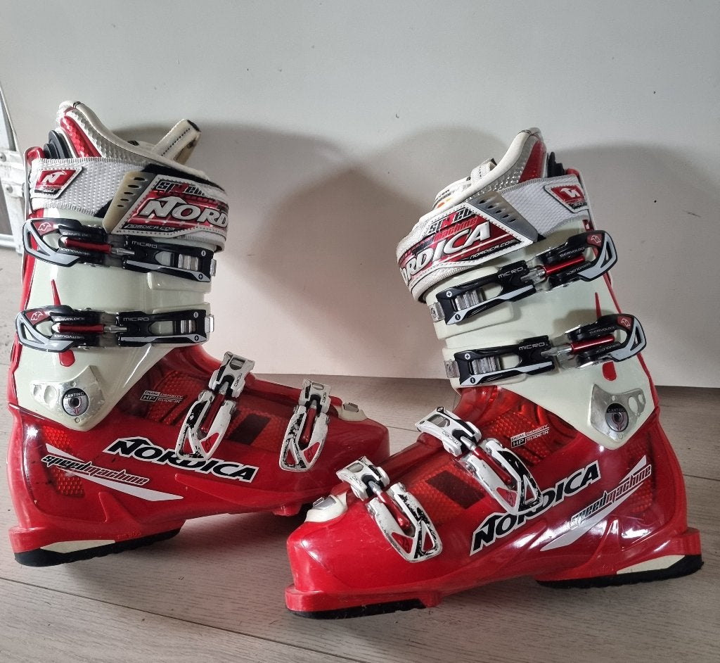 Nordica Speedmachine 130 skischoenen maat 26/26,5 – 305 mm, Sport en Fitness, 160 tot 180 cm, Gebruikt, Schoenen, Ophalen of Verzenden
