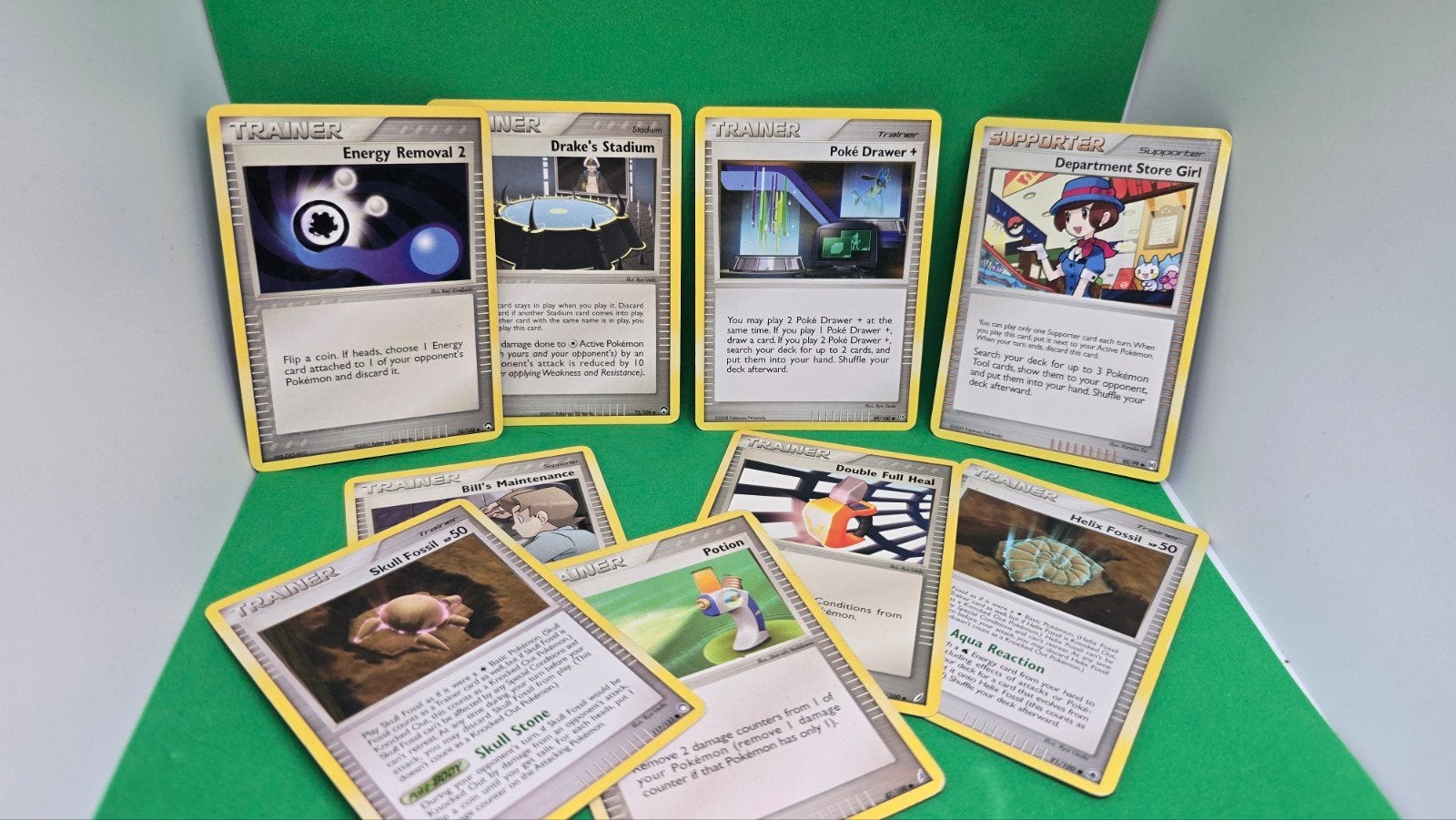 Setje trainers pokemon kaarten, Ophalen of Verzenden, Meerdere kaarten