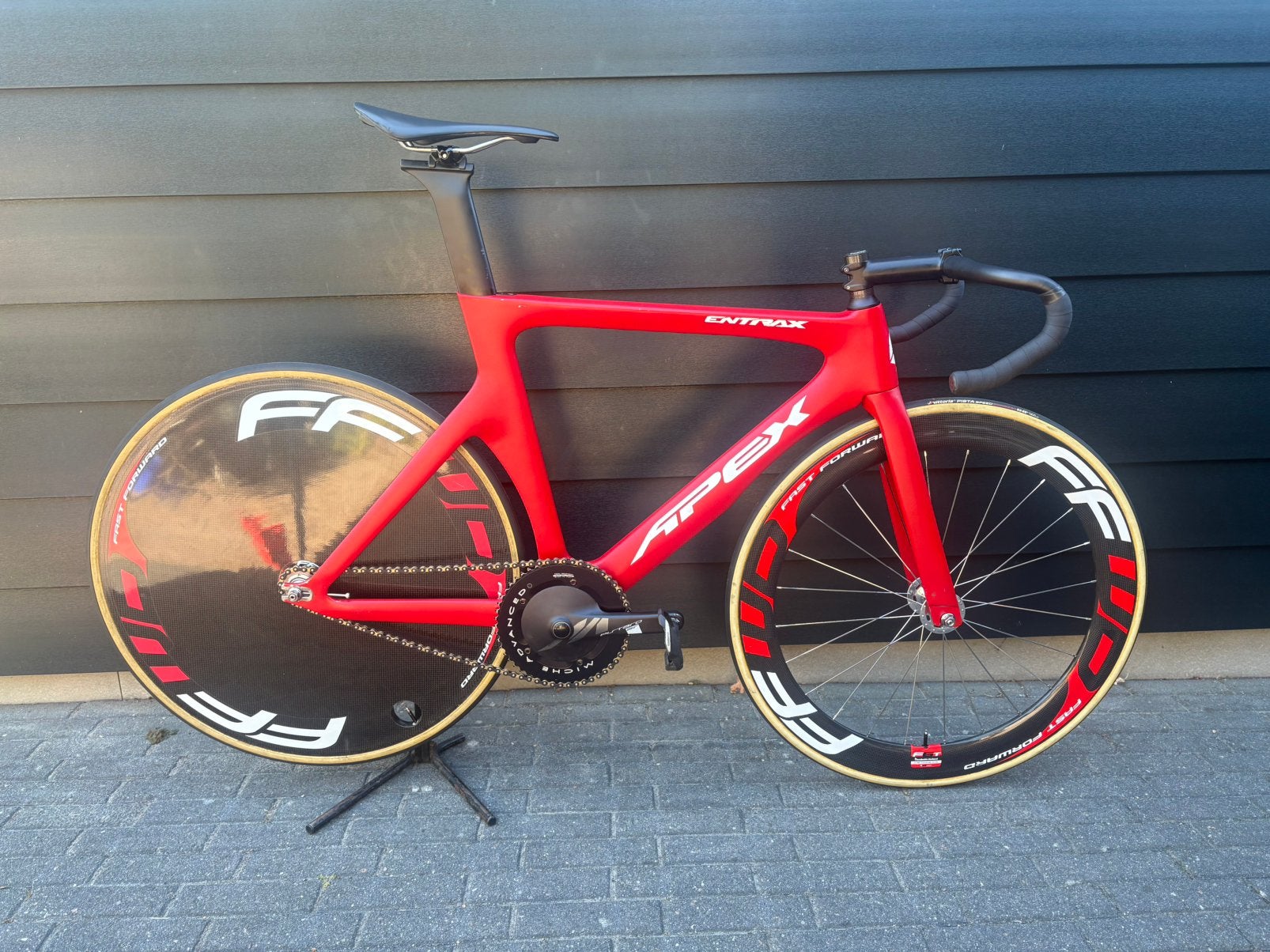 Apex Entrax Baanfiets 53, Gebruikt, Carbon, Meer dan 20 versnellingen, 53 tot 57 cm