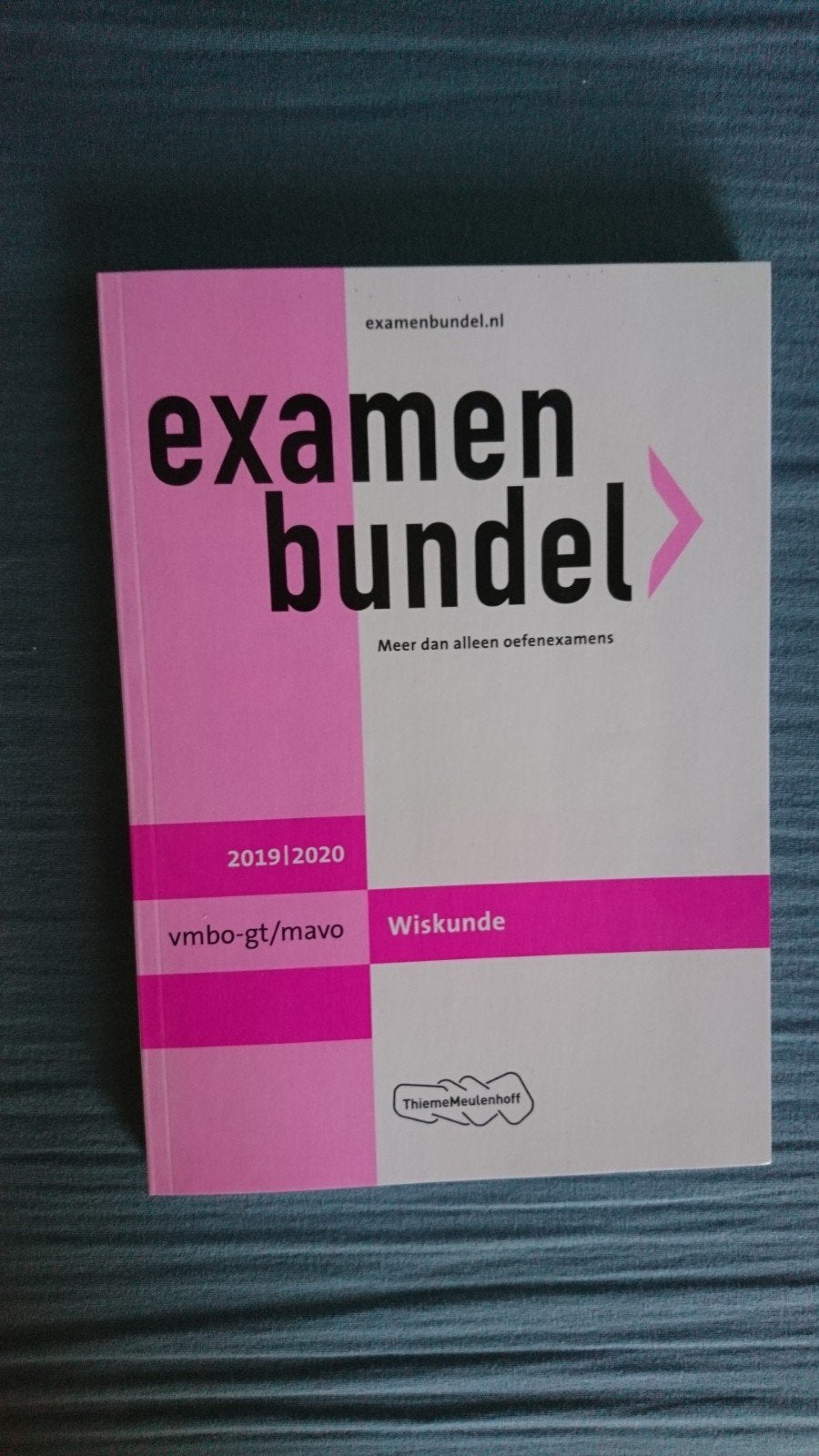 Examenbundel Wiskunde vmbo-gt/mavo 2019/2020, Boeken, Ophalen of Verzenden, Beta, Nieuw, MBO