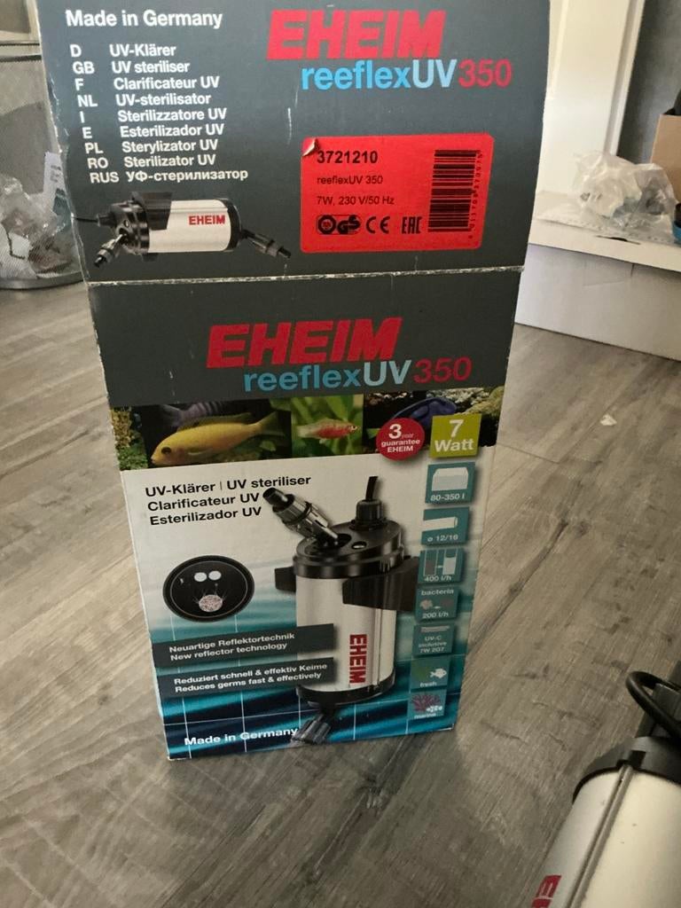 Eheim uv filter u350, Ophalen, Gebruikt, Eheim, Inclusief toebehoren