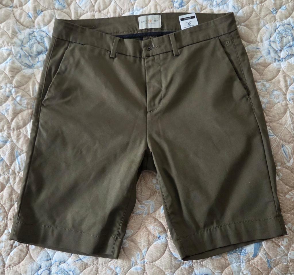 Kaki short van Cast Iron W33, Ophalen of Verzenden, Zo goed als nieuw, Groen, Cast Iron