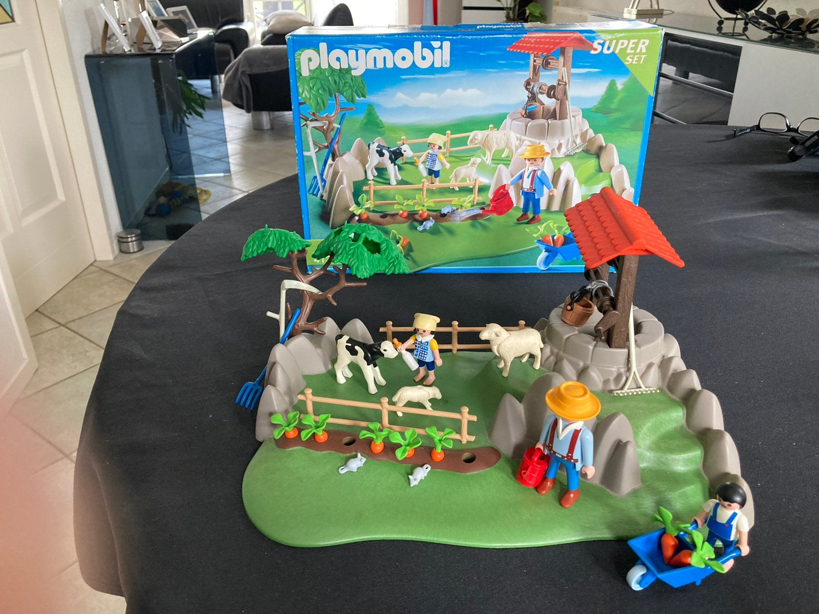 Playmobil superset boeren leven + ovv 4131, Ophalen of Verzenden, Zo goed als nieuw