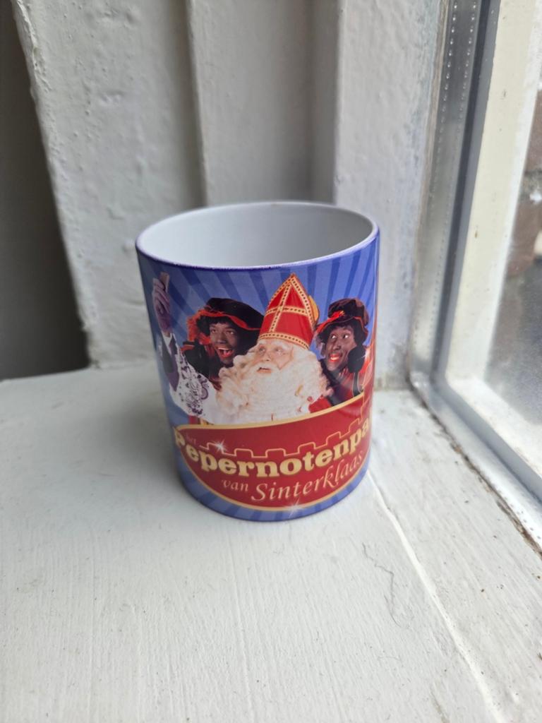 Sinterklaas mok – Het Pepernotenpaleis, Diversen, Sinterklaas, Zo goed als nieuw, Ophalen of Verzenden