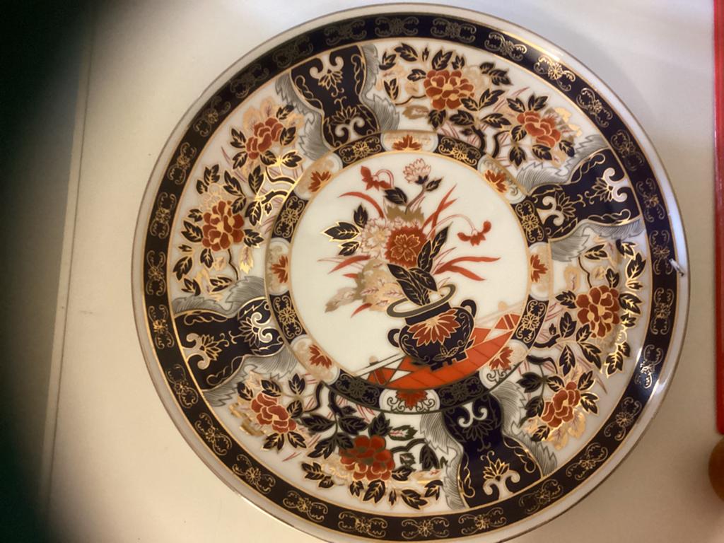 Imari Japan 1x groot en 2 x kleine wandborden, gemerkt, Antiek en Kunst, Ophalen of Verzenden