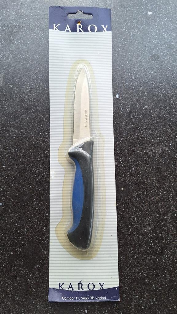 Karox mes(je)  totale lengte is 19 cm, Huis en Inrichting, Ophalen of Verzenden, Nieuw, Rvs of Chroom