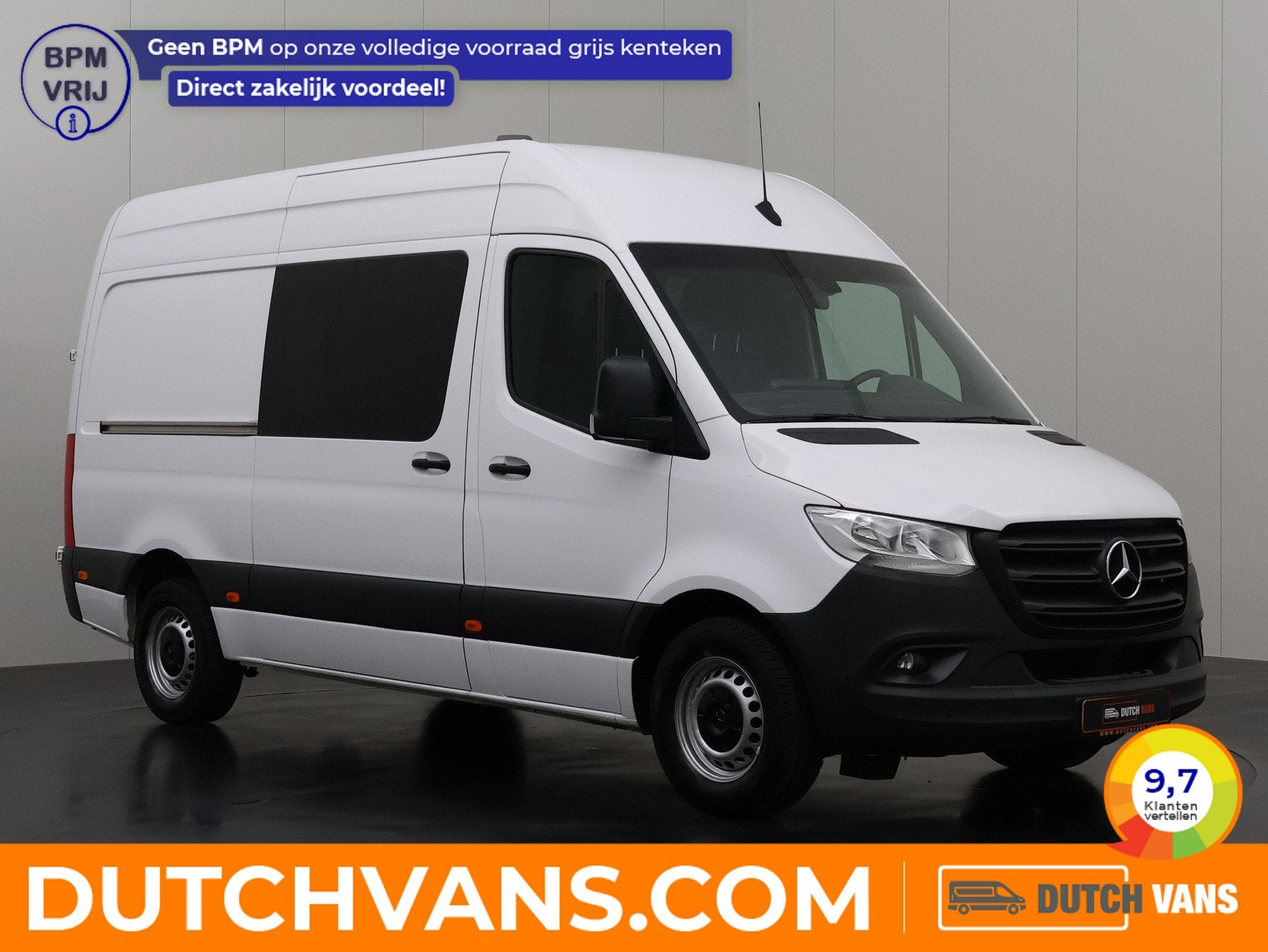 Mercedes-Benz Sprinter 317CDi Automaat L2H2 | Navigatie | Ca, Auto's, Automaat, Gebruikt, Zwart, 4 cilinders
