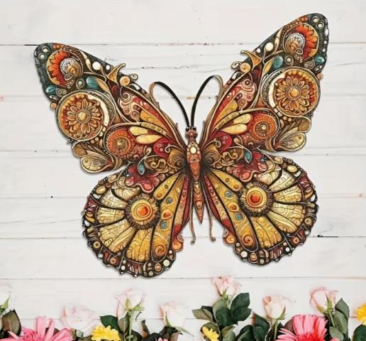 Muurdecoratie Vlinder groot, Ophalen of Verzenden, Nieuw