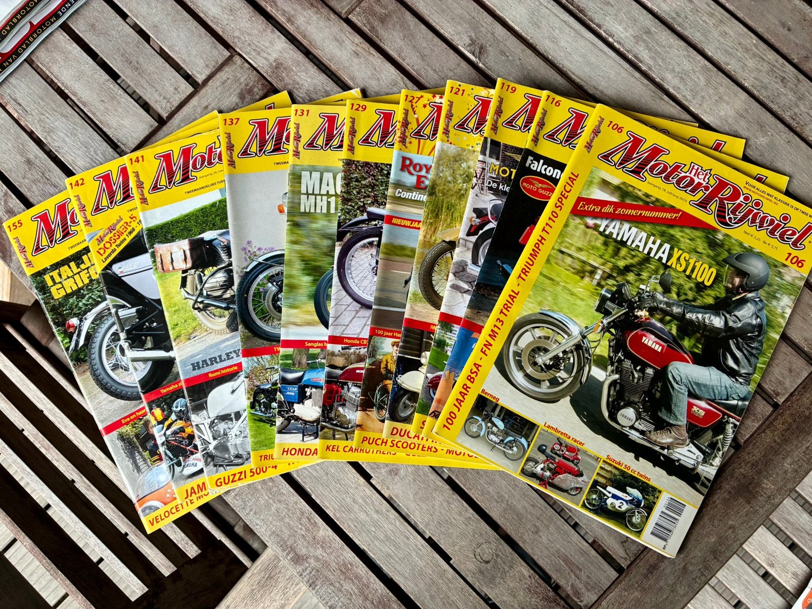 Het Motorrijwiel, elf stuks, Ophalen of Verzenden, Tijdschrift
