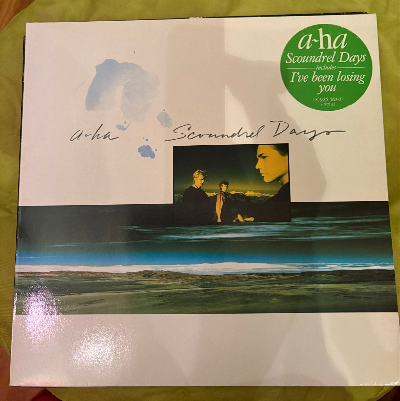 A-Ha - Scoundrel Days LP (Pop, New Wave), LP, Gebruikt, Pop, Originele persing