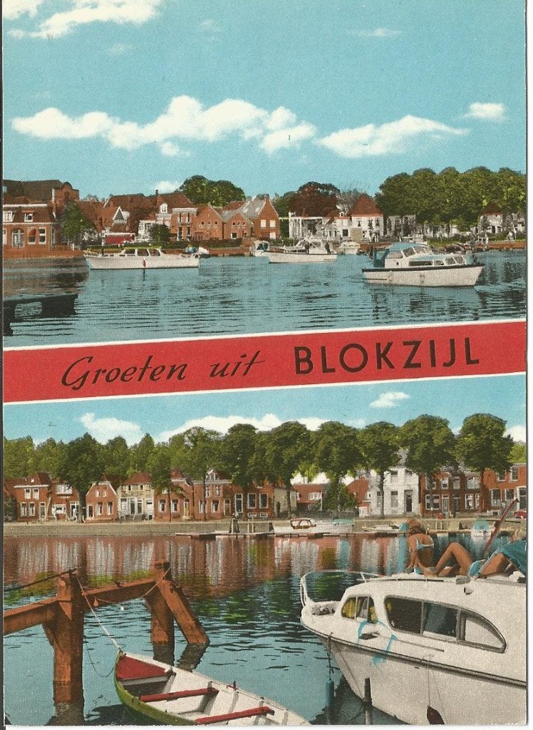 Groeten uit Blokzijl, Ophalen of Verzenden, Gelopen, Overijssel