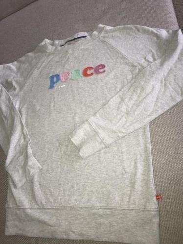 Bengh 134 140 grijs grijze trui sweater longsleeve, Gebruikt, Trui of Vest, Bengh per principesse, Verzenden