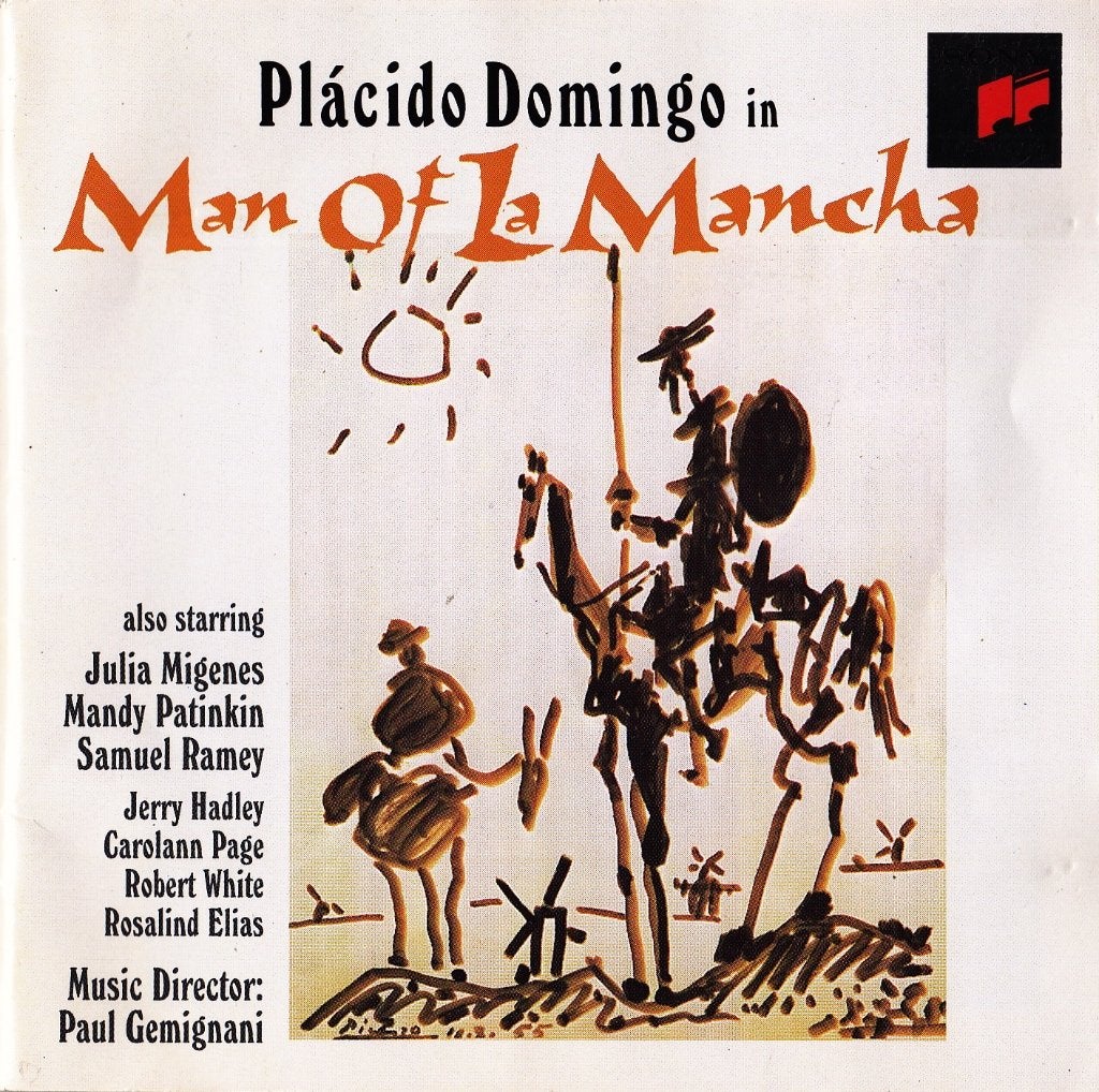 Plácido Domingo – Man Of La Mancha (CD), Ophalen of Verzenden, Gebruikt