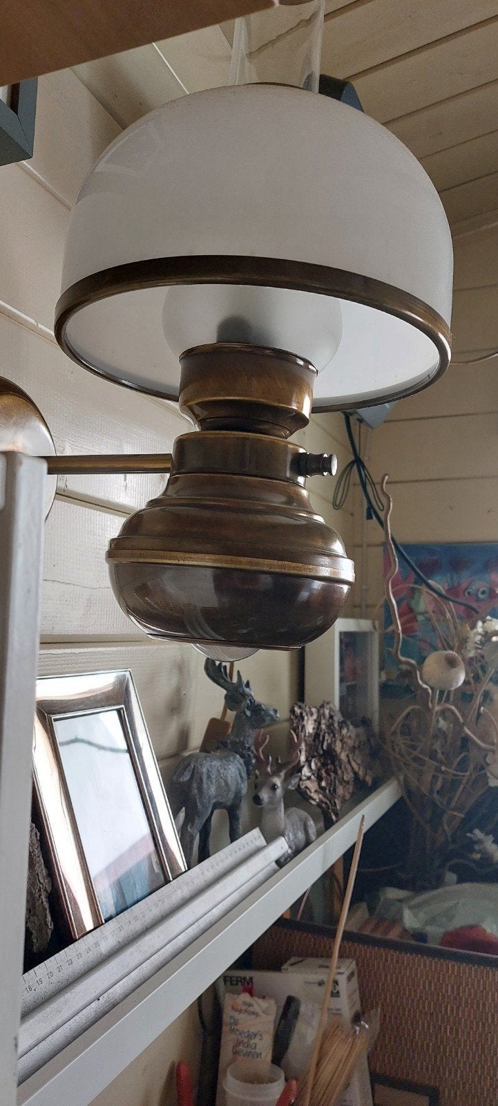 Messing Wandlamp: Sfeervol en Praktisch Leeslampje, Huis en Inrichting, Ophalen